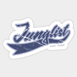 Junglist Team Blue Sticker